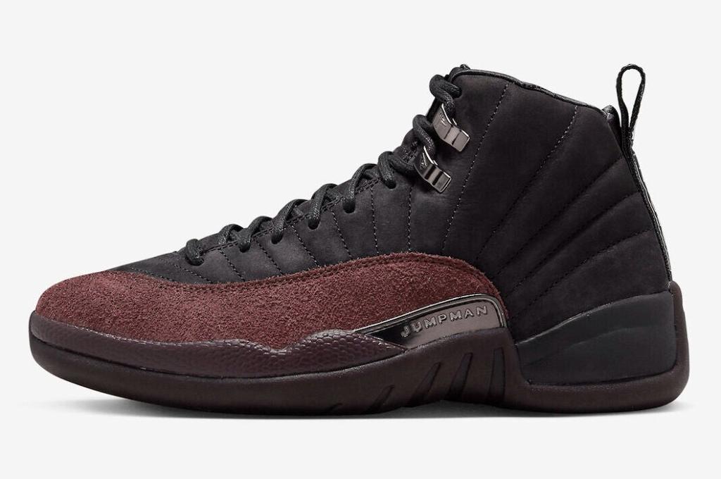 Jordan Air  12 x A Ma ManiÃre DV6989-001 Women's 7 Black Lifestyle Shoes GBNC55