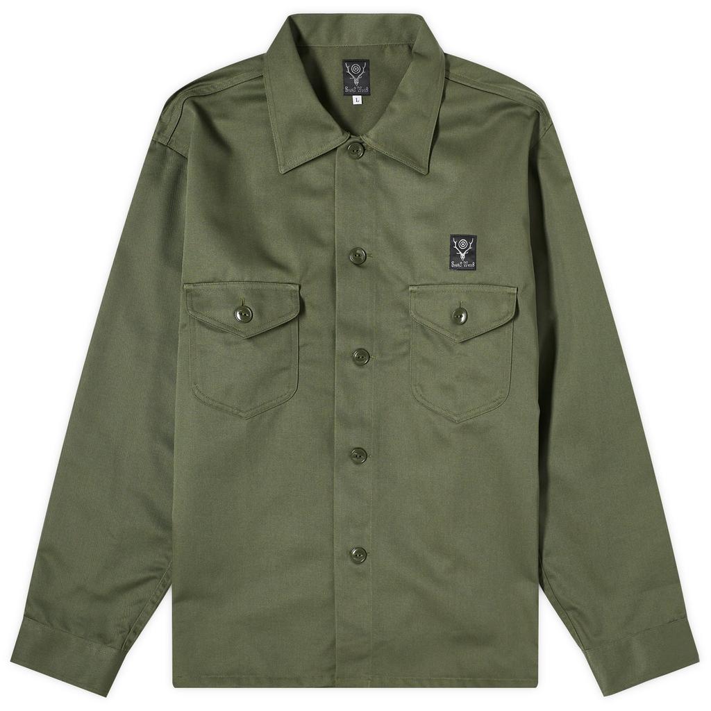 South2 West8 South2 West8 Smokey Overshirt