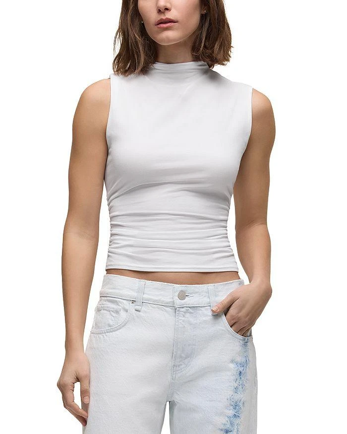 Hudson Side Seam Ruched Tank from Bloomingdale's