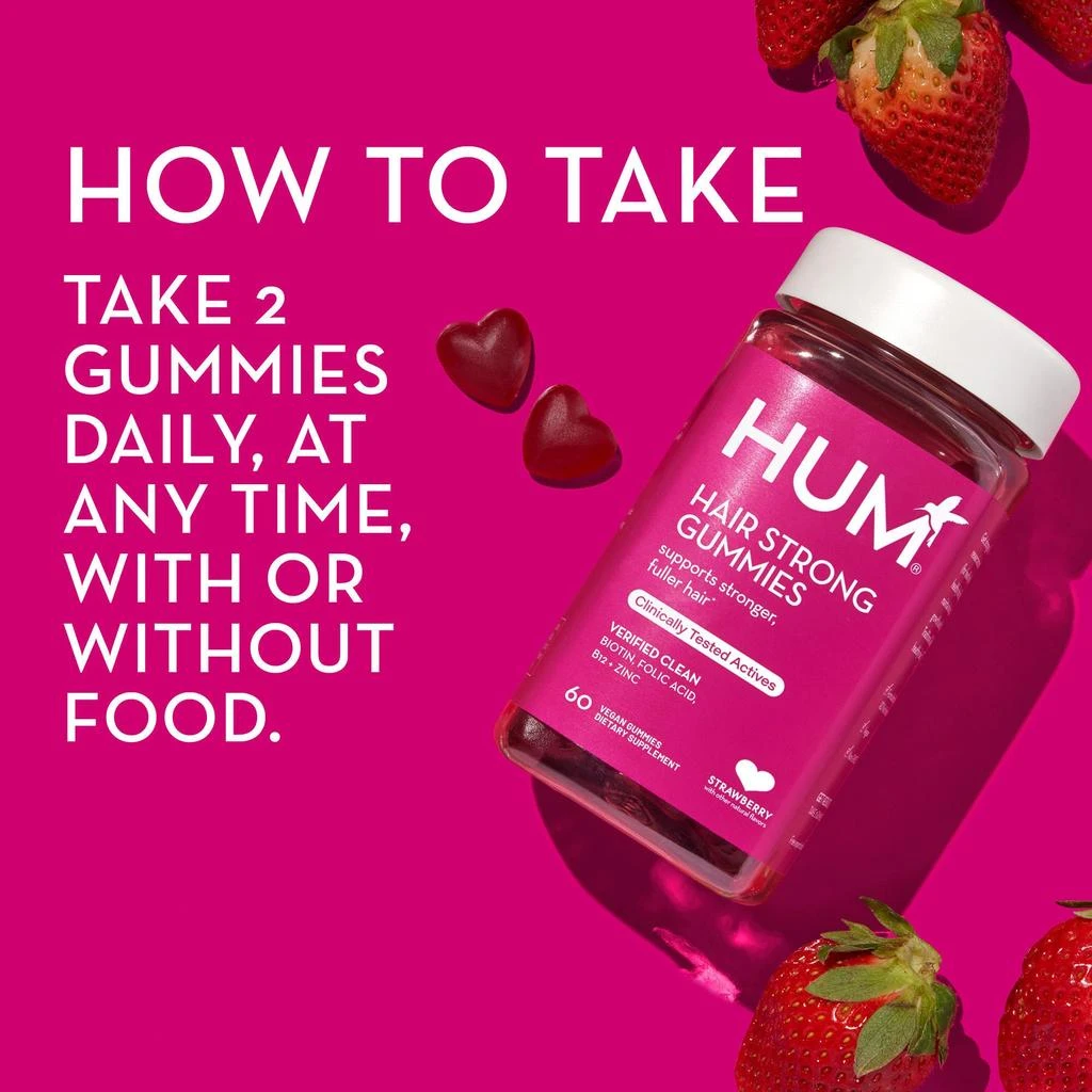 Hum Nutrition Hair Strong Gummies 6