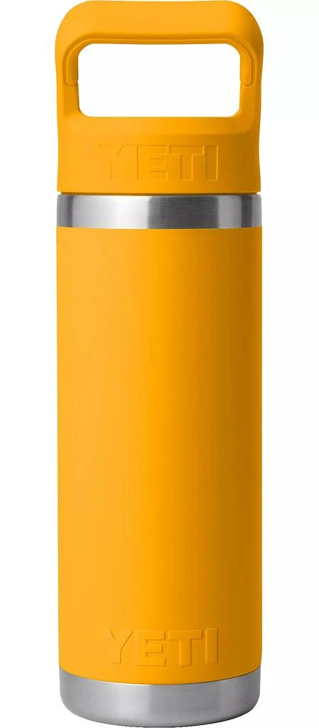 YETI YETI 18 oz. Rambler Bottle with Color-Matched Straw Cap 2