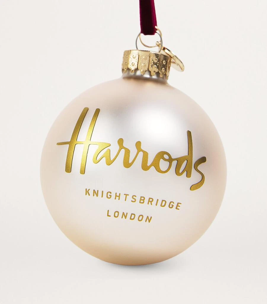 Harrods Oyster Christmas Bear 2024 Noah Bauble 3