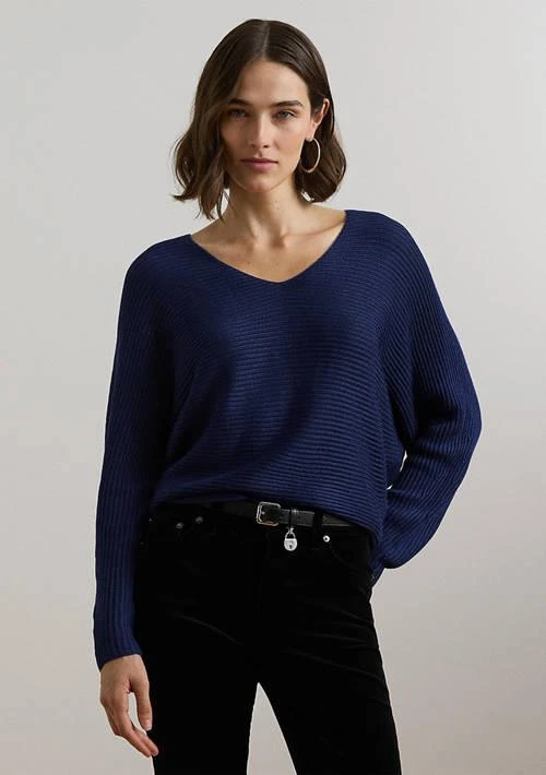 Ralph Lauren Ralph Lauren Rib Knit Dolman Sleeve Sweater 1