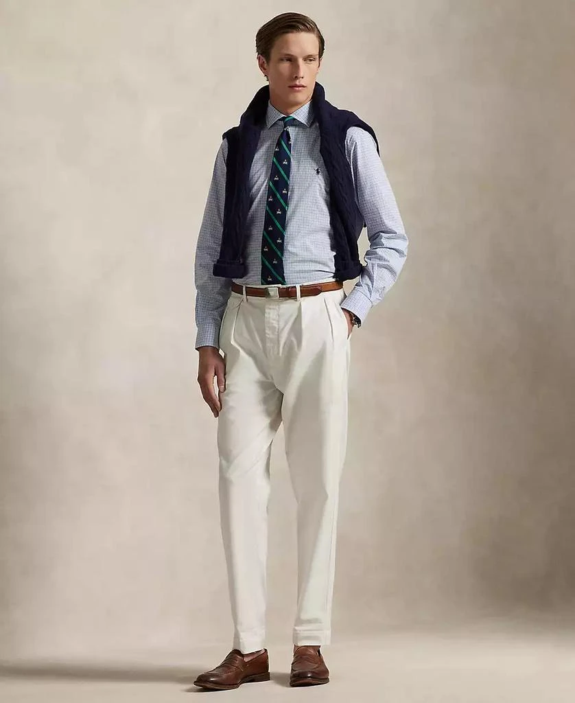 Ralph Lauren Men's Classic-Fit Tattersall Poplin Shirt 4