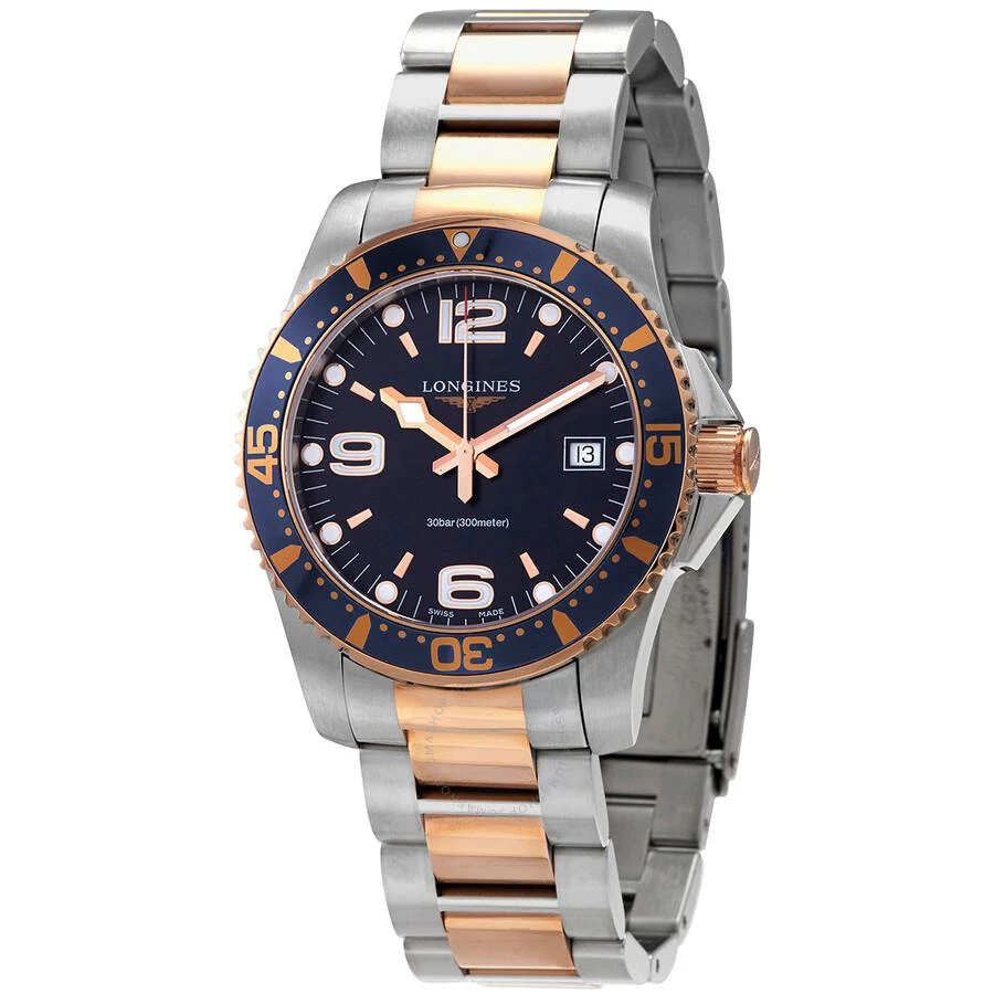 Longines HydroConquest 41mm Blue Dial Watch L3.740.3.98.7 1