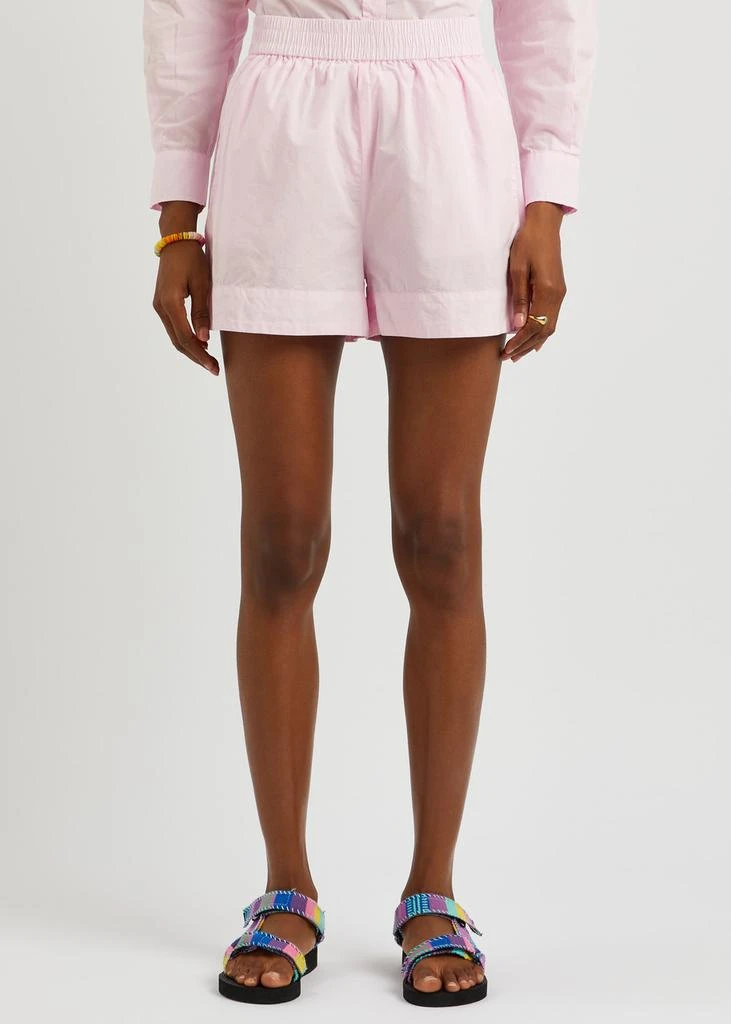 LMND LEMONADE Chiara cotton-poplin shorts 2