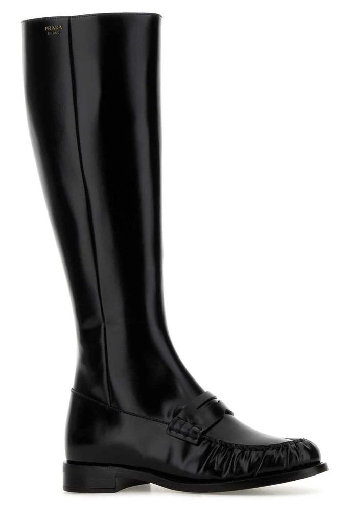 Prada Prada Ruched Zipped Boots 2