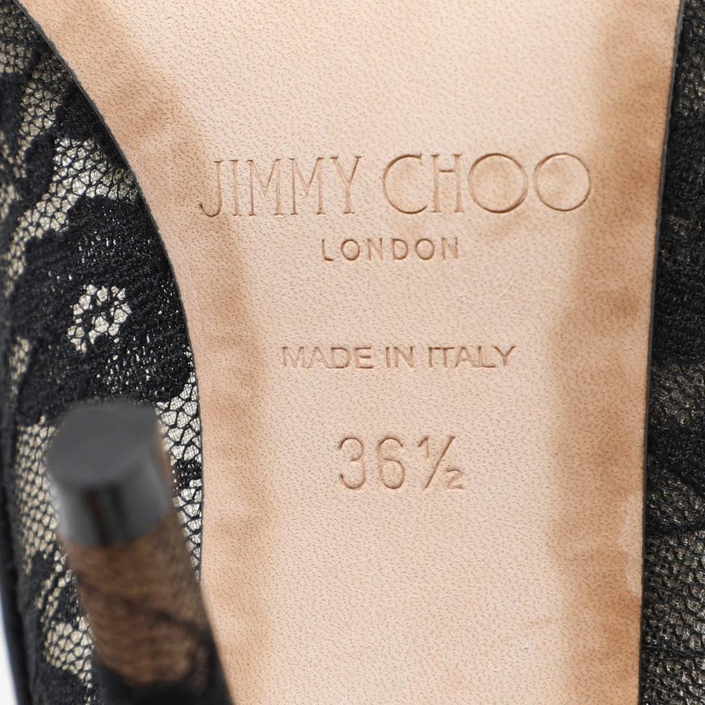 Jimmy Choo Jimmy Choo Black Lace Love Pumps Size 36.5 8