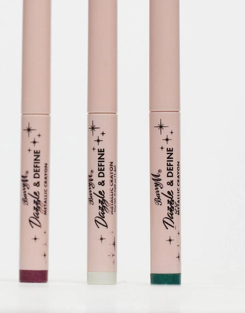 Barry M Barry M Dazzle & Define Metallic Crayons - Metallic Brights 3