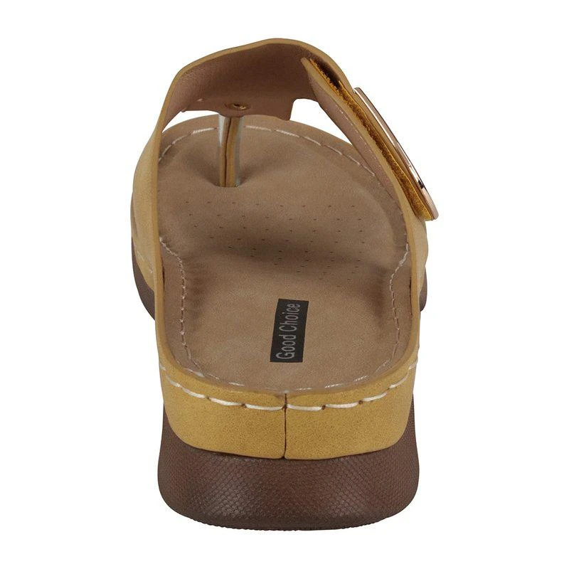 GC SHOES Sam Yellow Thong Flat Sandals 2