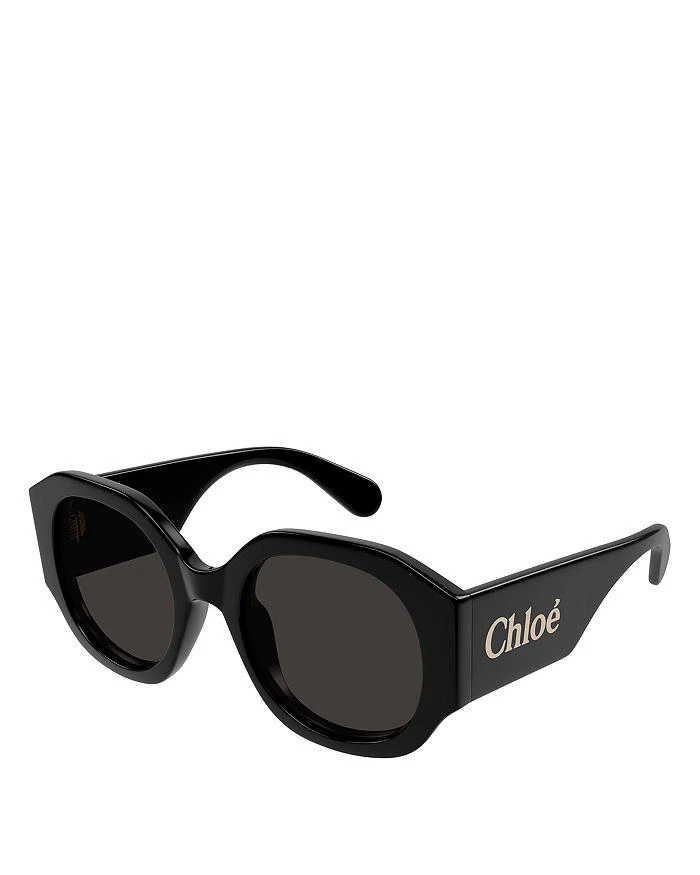 Chloé Naomy Round Sunglasses, 53mm 1
