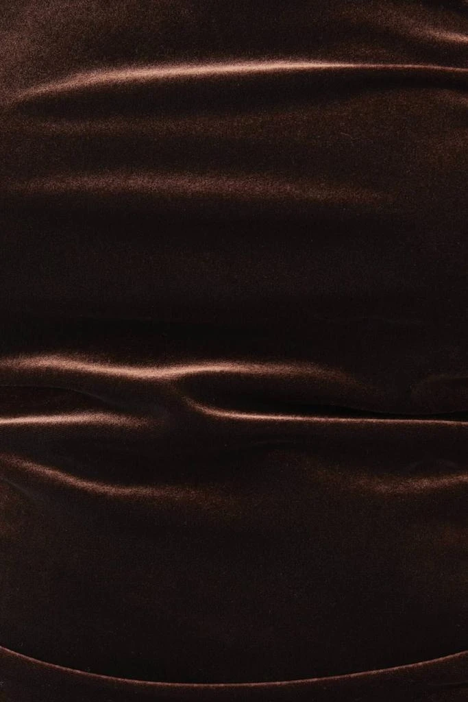 Amanda Uprichard Amanda Uprichard - Ania Velvet One Shoulder Top 5