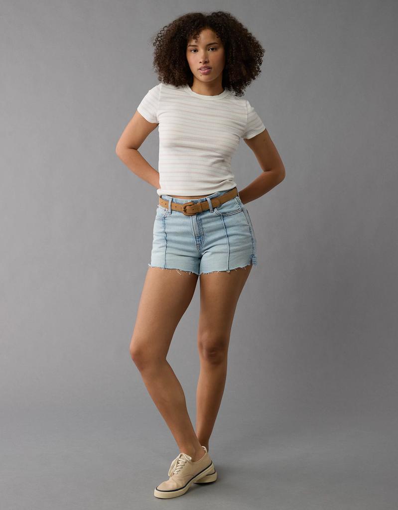 AE AE Strigid Curvy Super High-Waisted Relaxed Short