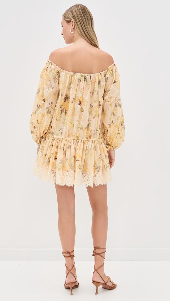 Zimmermann Cascadian Tiered Mini Dress