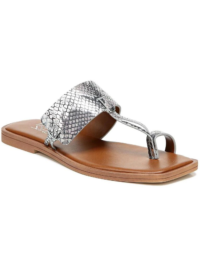 Franco Sarto Milly Womens Padded Insole Slip On Flat Sandals 4