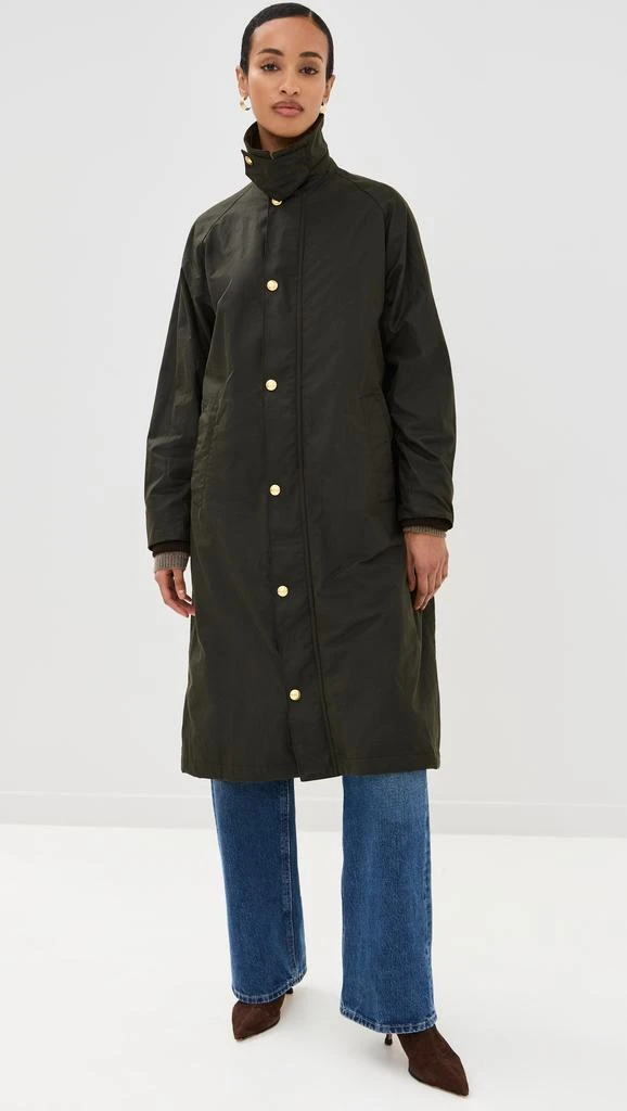 Nili Lotan Romuald Waxed Coat 6