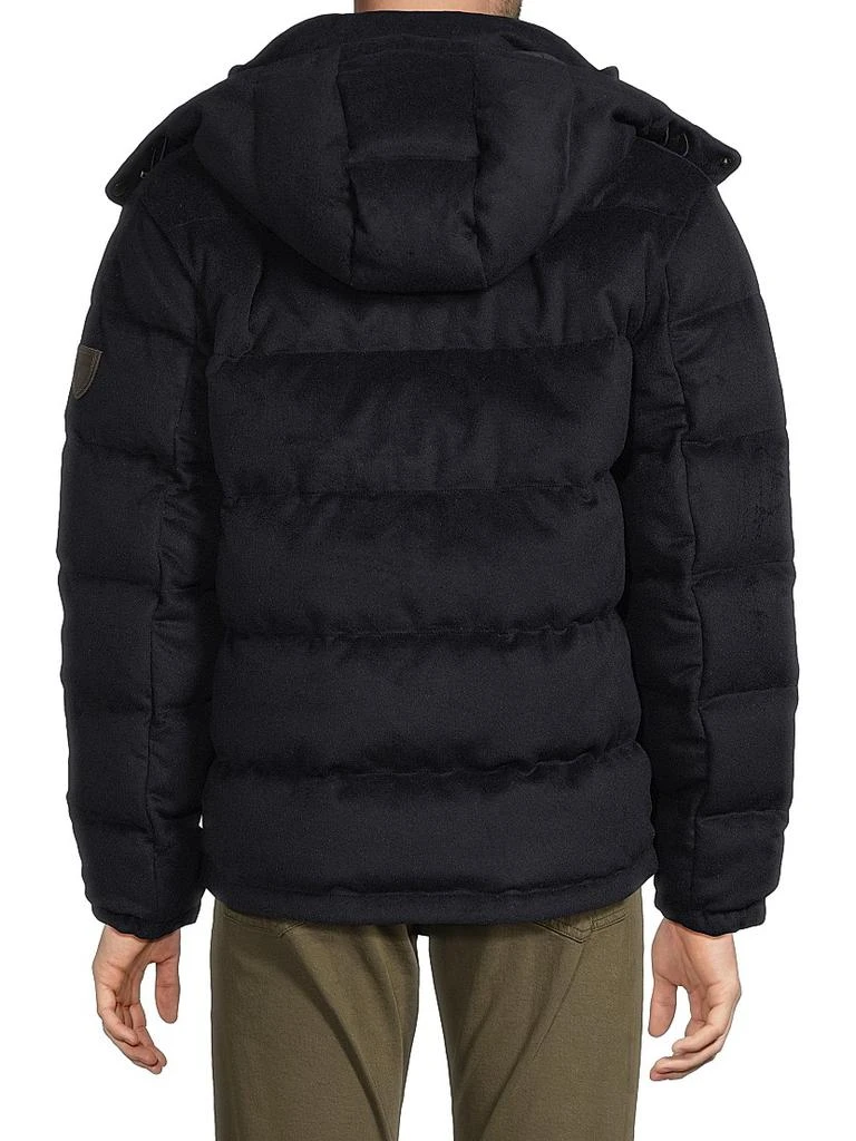 Ralph Lauren Brushed Wool-Blend Puffer Jacket 5