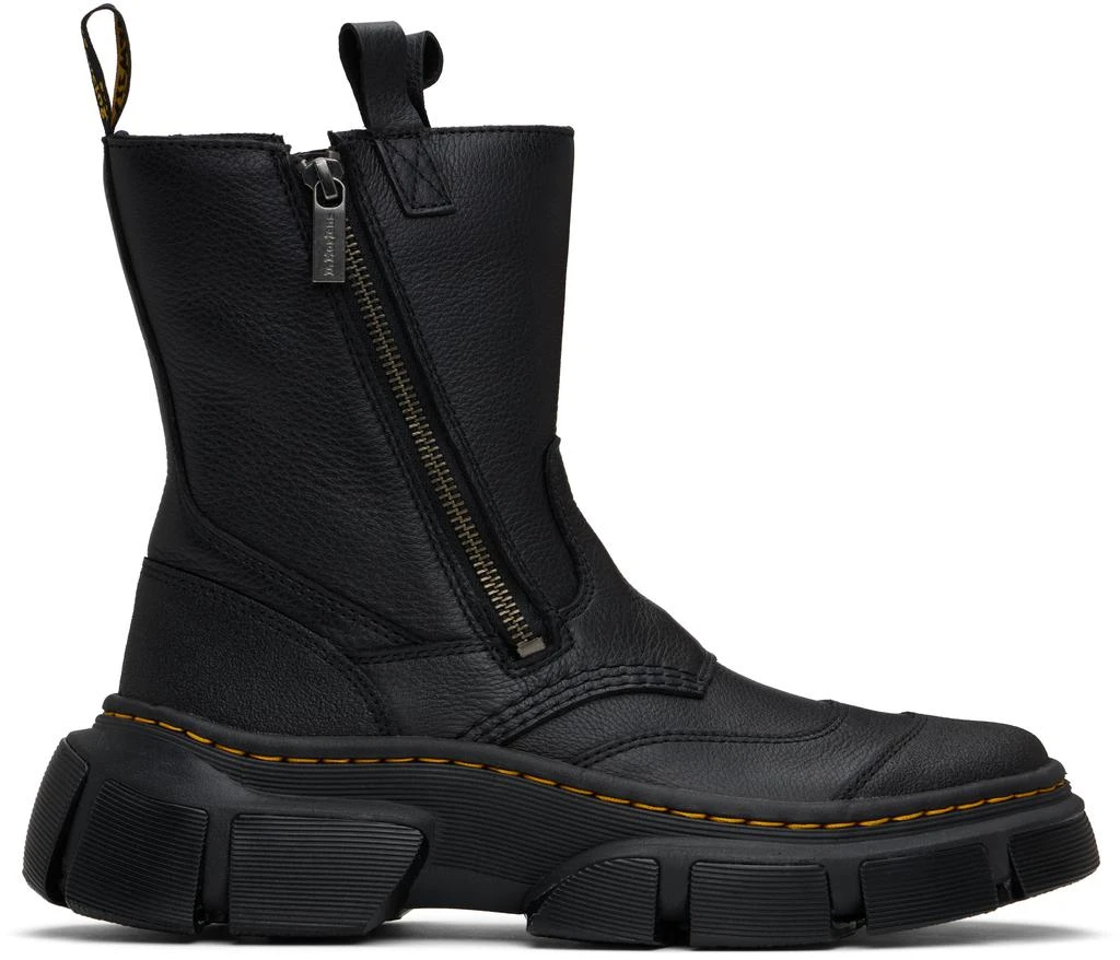 Dr. Martens Black DMXL Rigger Leather Boots 1
