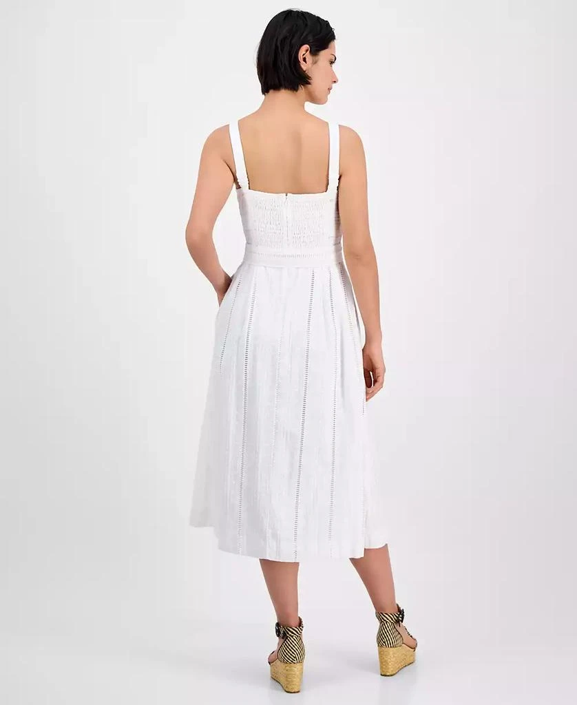 julia jordan Women's Cotton Eyelet Midi Dress 5