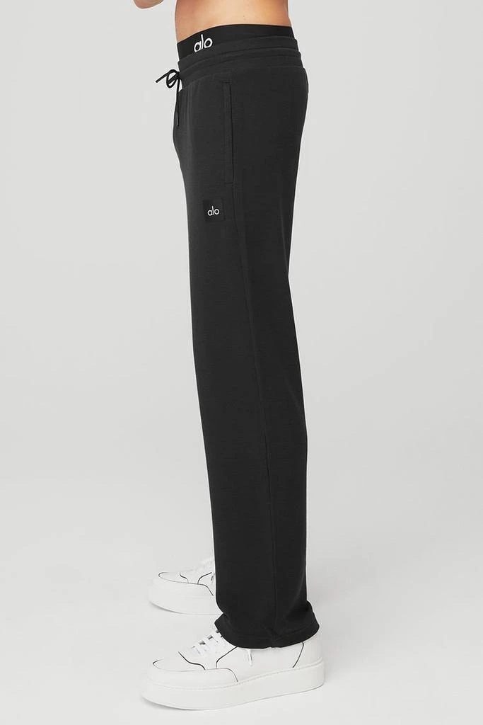 Alo Micro Waffle Fast Break Sweatpant - Espresso 3