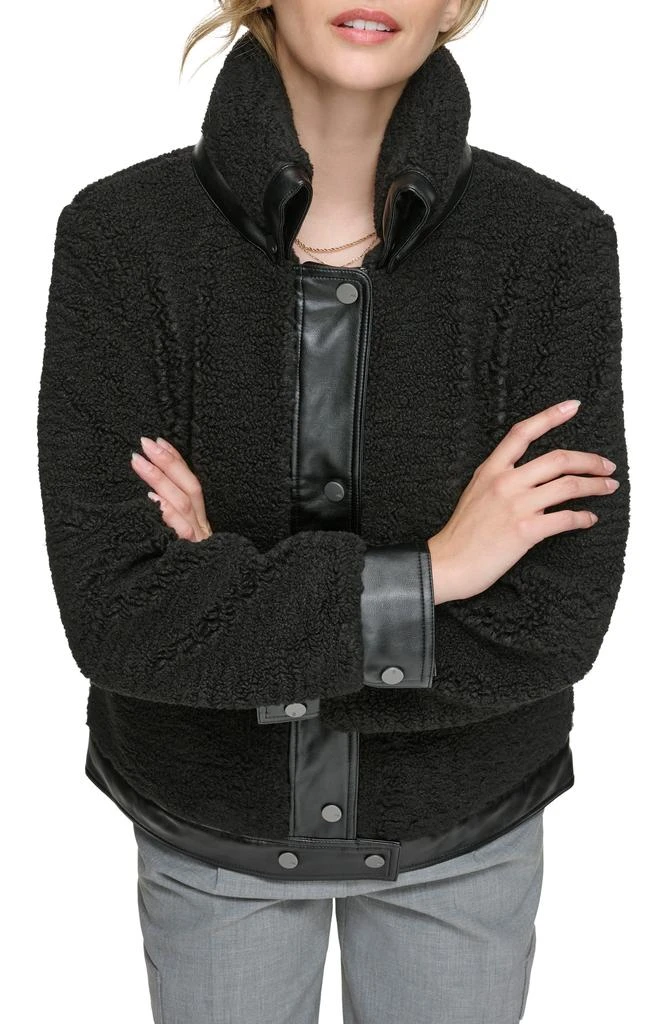 Andrew Marc Zepita Faux Shearling Bomber Jacket 9