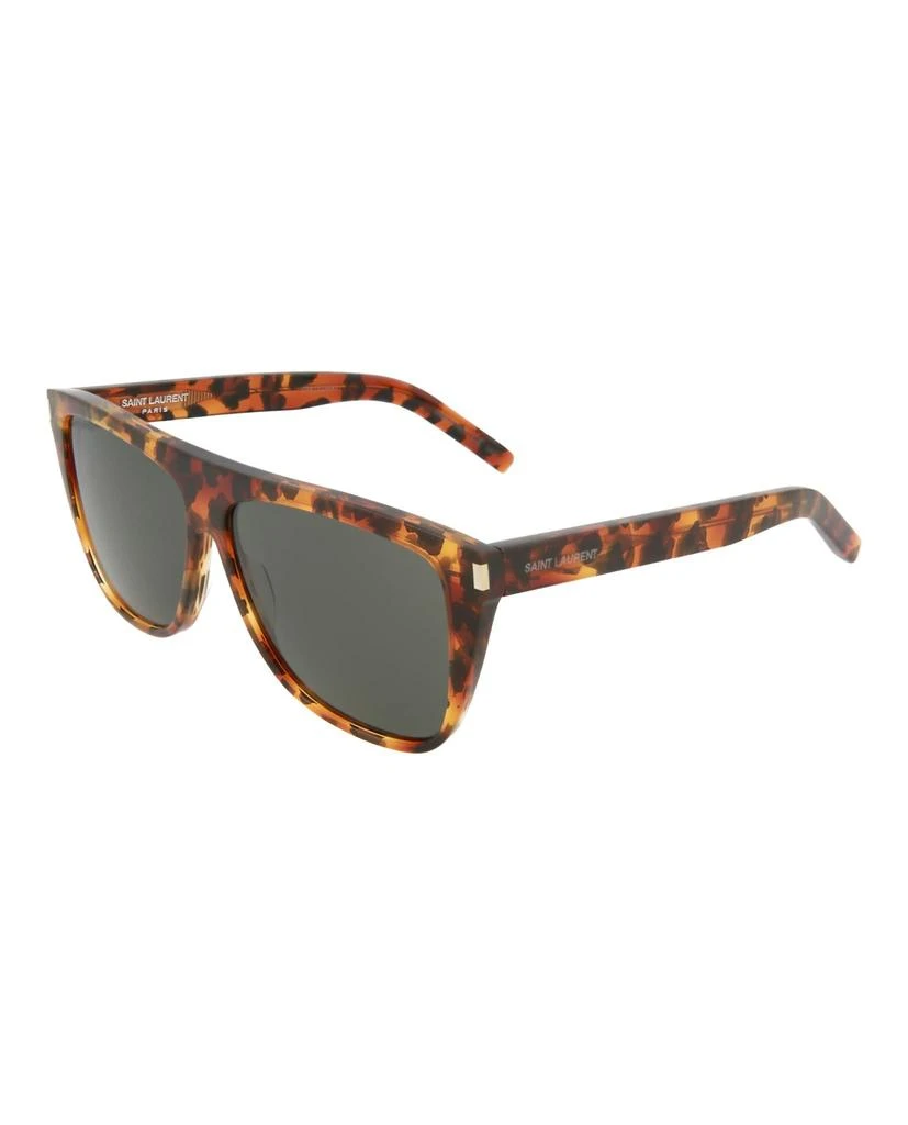 Saint Laurent Square-Frame Acetate Sunglasses 7