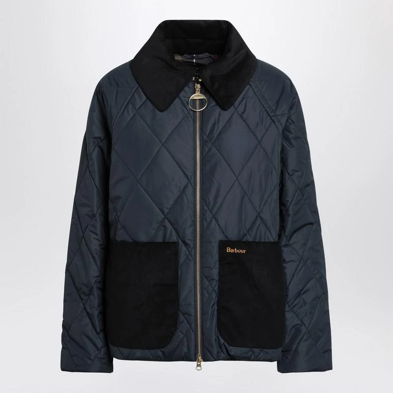 Barbour Barbour Quilted Jacket With Zip Navy 1
