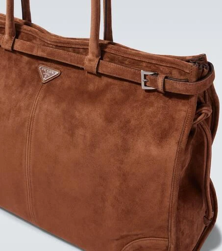 Prada Suede tote bag 6