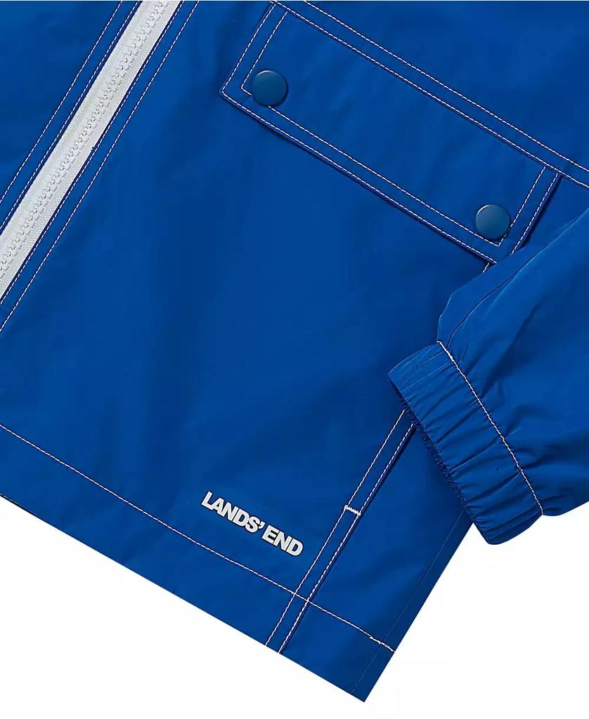 Lands
 End Girls Water Resistant Ocean Breeze Jacket 4