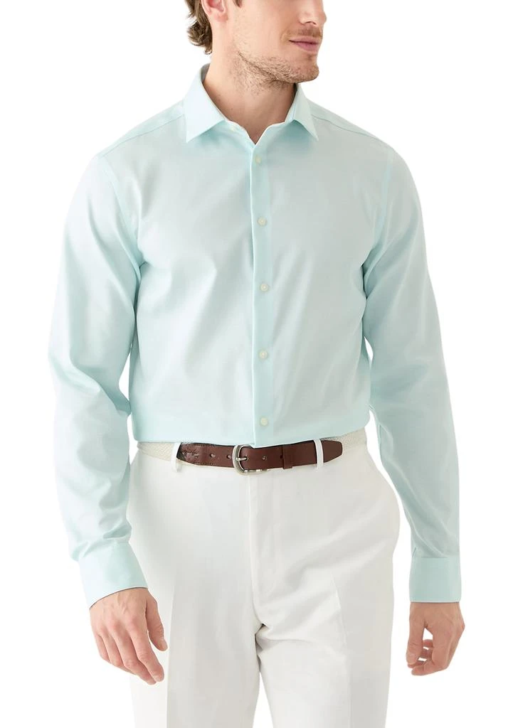 Calvin Klein Dress Shirt Slim Fit Non Iron Solid French Cuff - Shirts -  Free Shipping - BeyondStyle