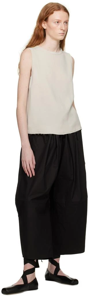 BITE Off-White Raw Tank Top 4