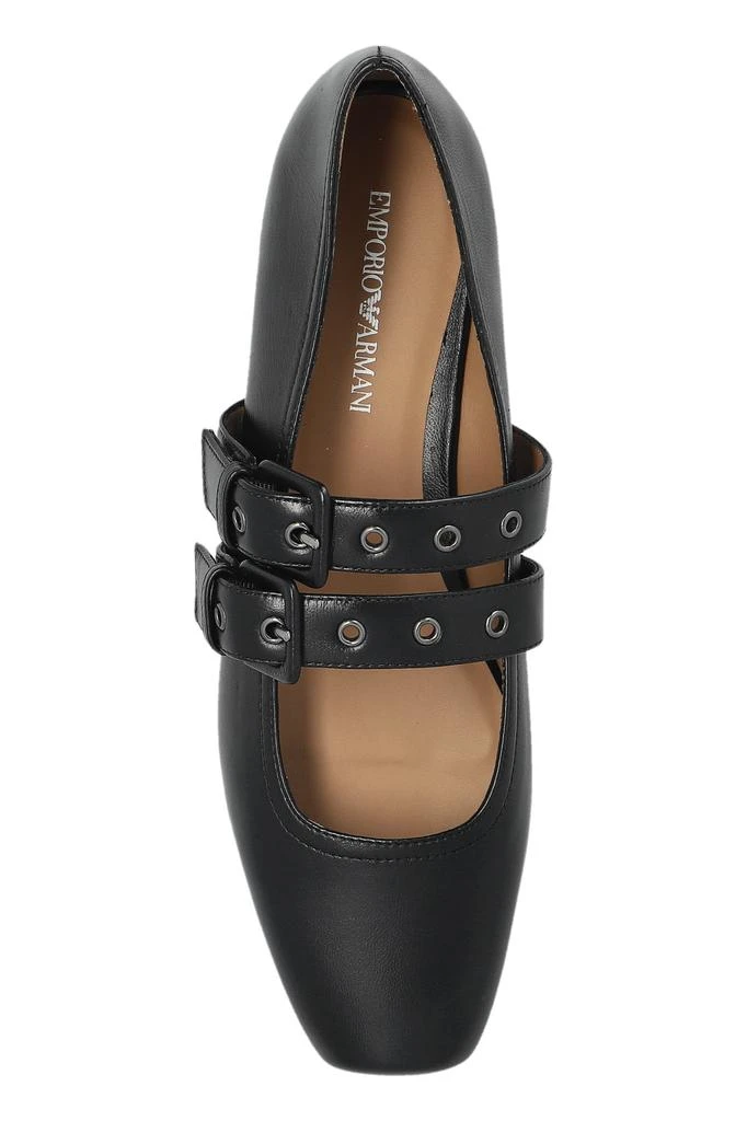 Emporio Armani Leather ballet flats 6