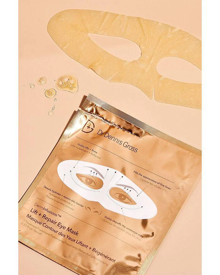Dr. Dennis Gross DermInfusions™ Lift + Repair Eye Masks, 5