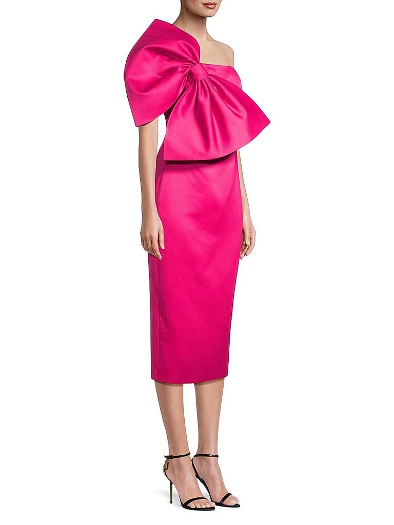 Toccin Strapless Bow Midi-Dress 4