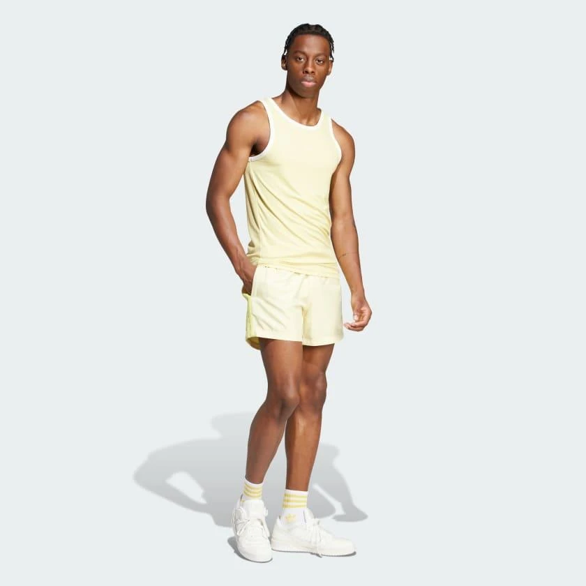 Adidas Men's  Adicolor 3-Stripes 5-Inch Swim Shorts 3