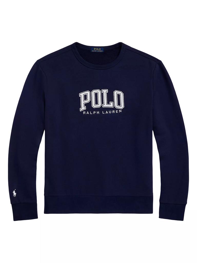 Ralph Lauren Logo-Embroidered Crewneck Sweatshirt - Hoodies