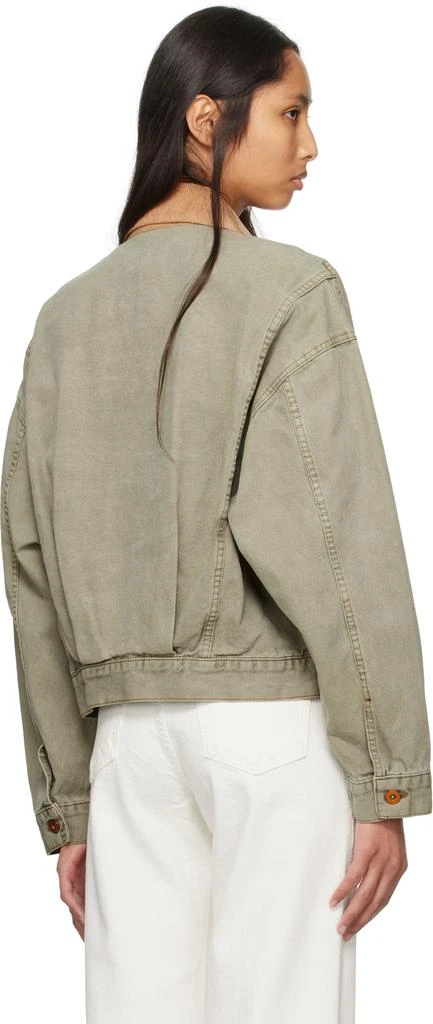 SLVRLAKE Green Camden Garage Jacket 3