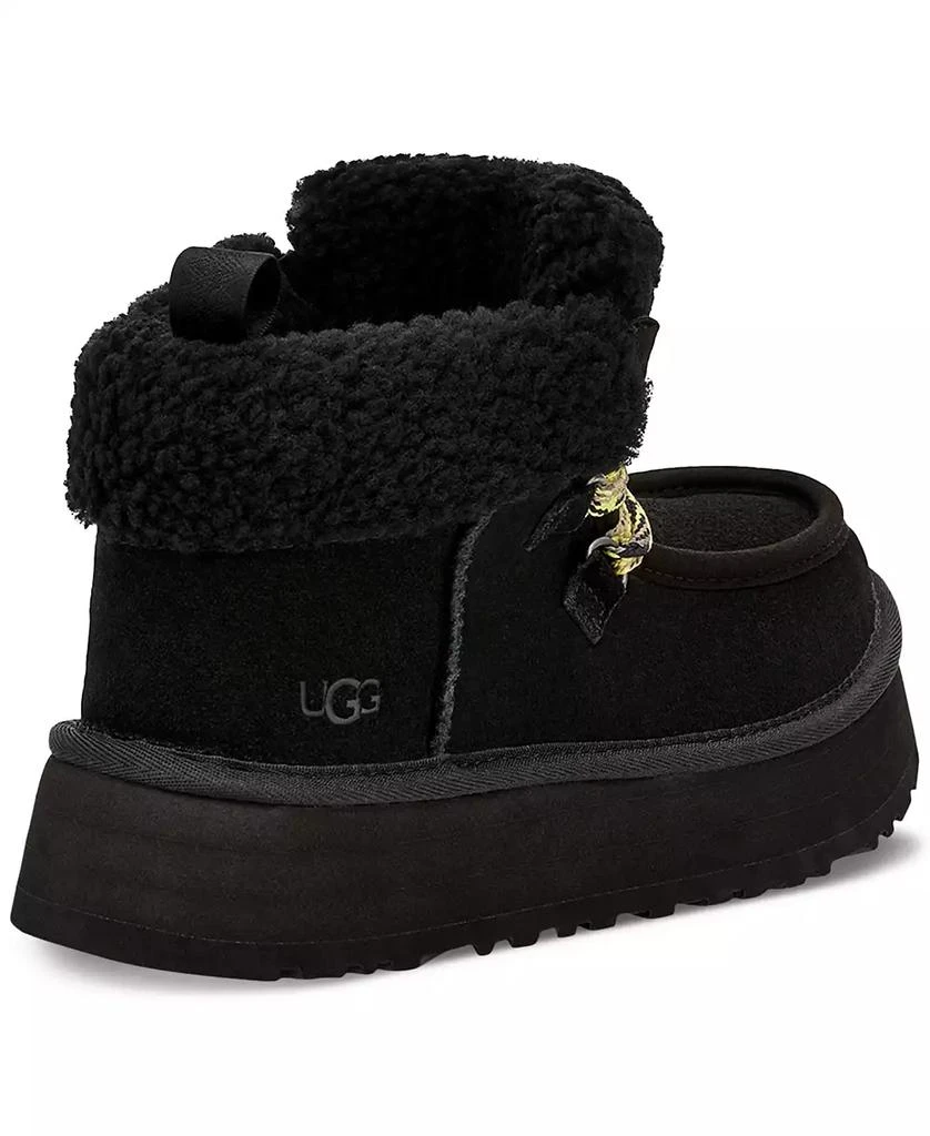 UGG® Women's Funkarra Cabin Cuffed Lace-Up Cold-Weather Booties 7