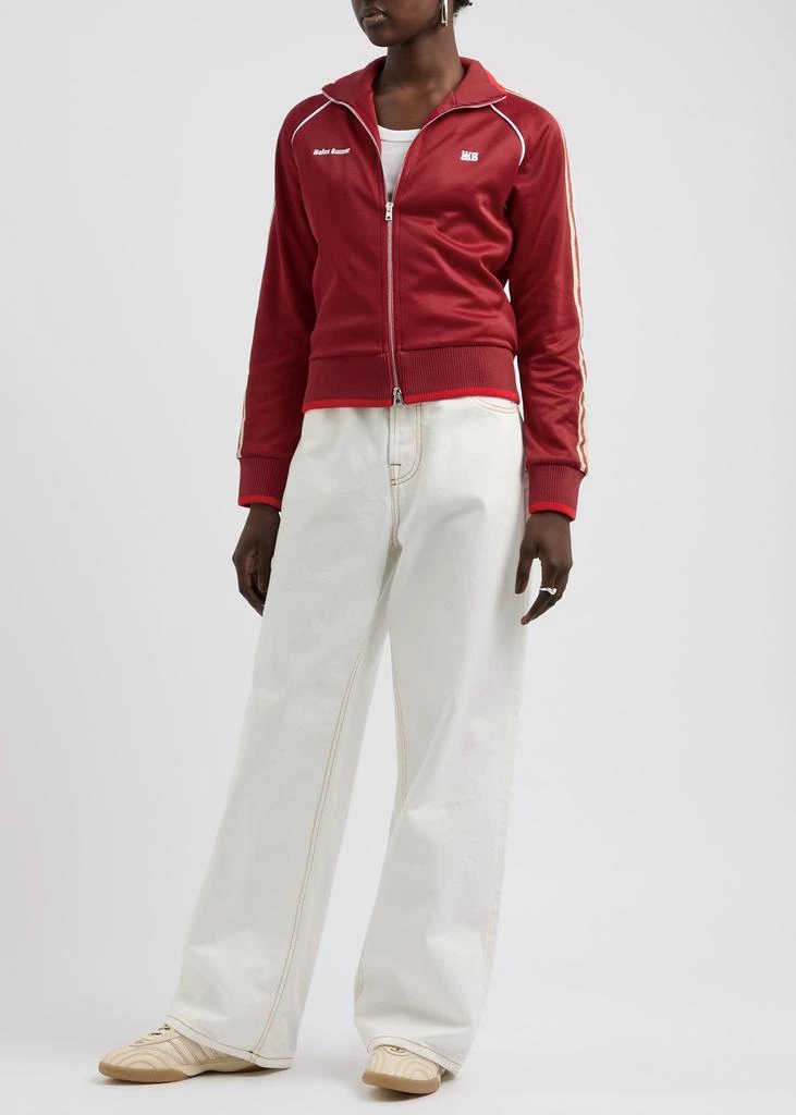 WALES BONNER Shine logo jersey track jacket  4