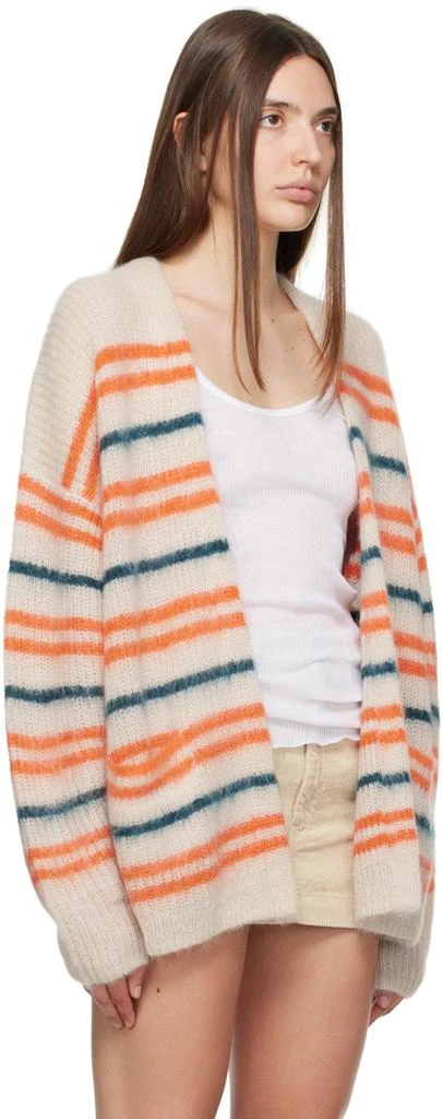 Isabel Marant Off-White & Orange Dana Cardigan 2