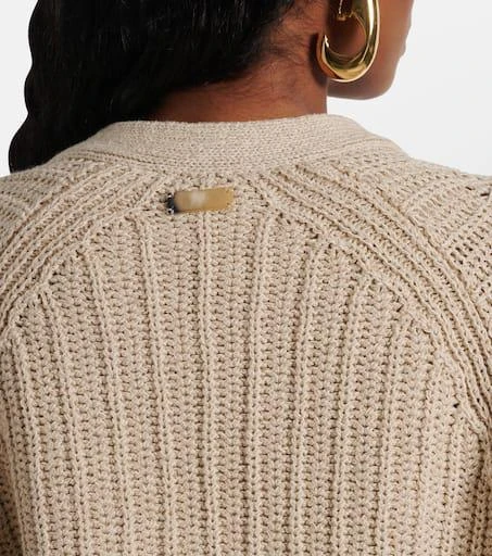 Max Mara Stelvio linen and cotton cardigan 6