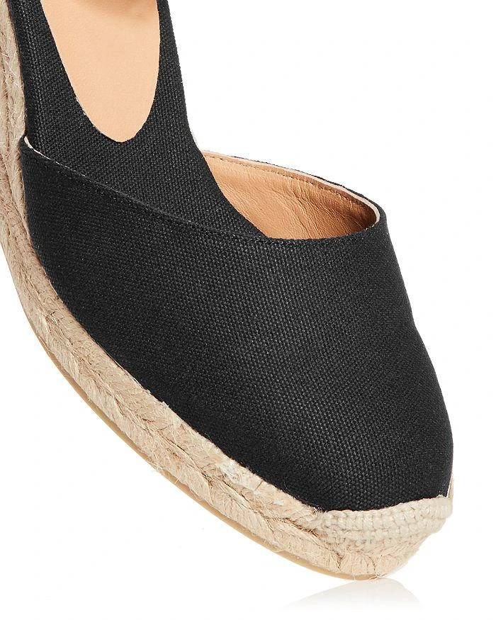 Castañer Women's Carina Ankle Tie Espadrille Wedge Sandals 5