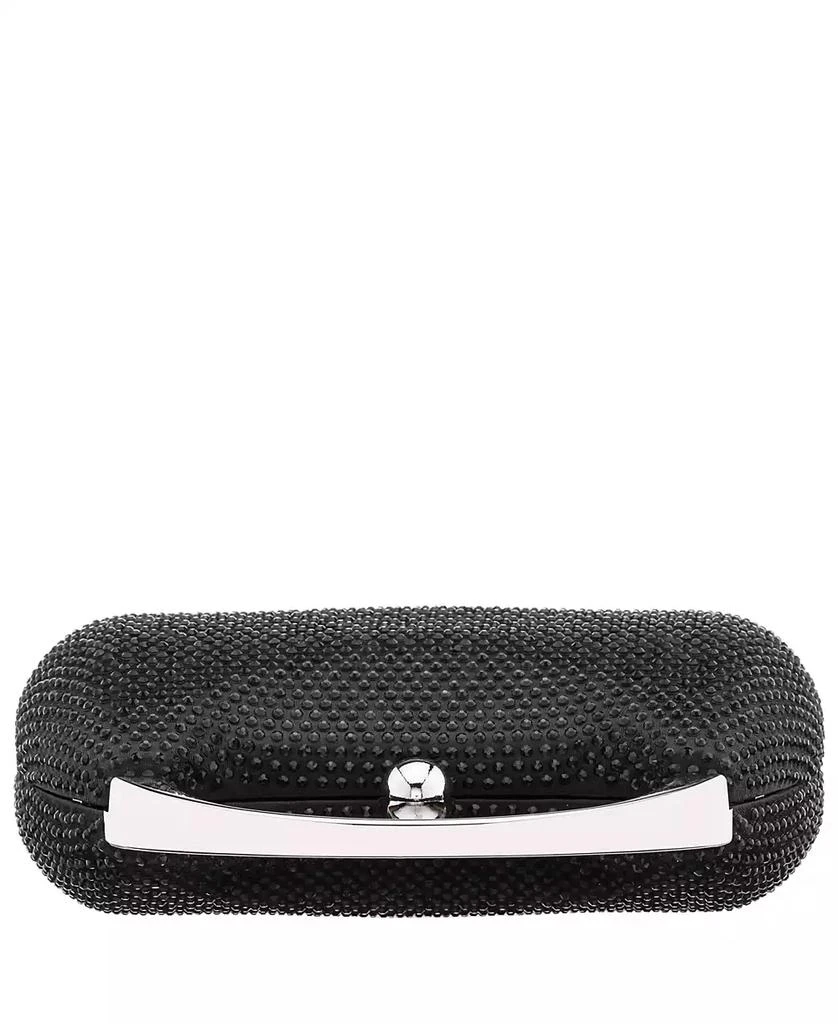 Nina Crystal Minaudiere with Metal Handle 4