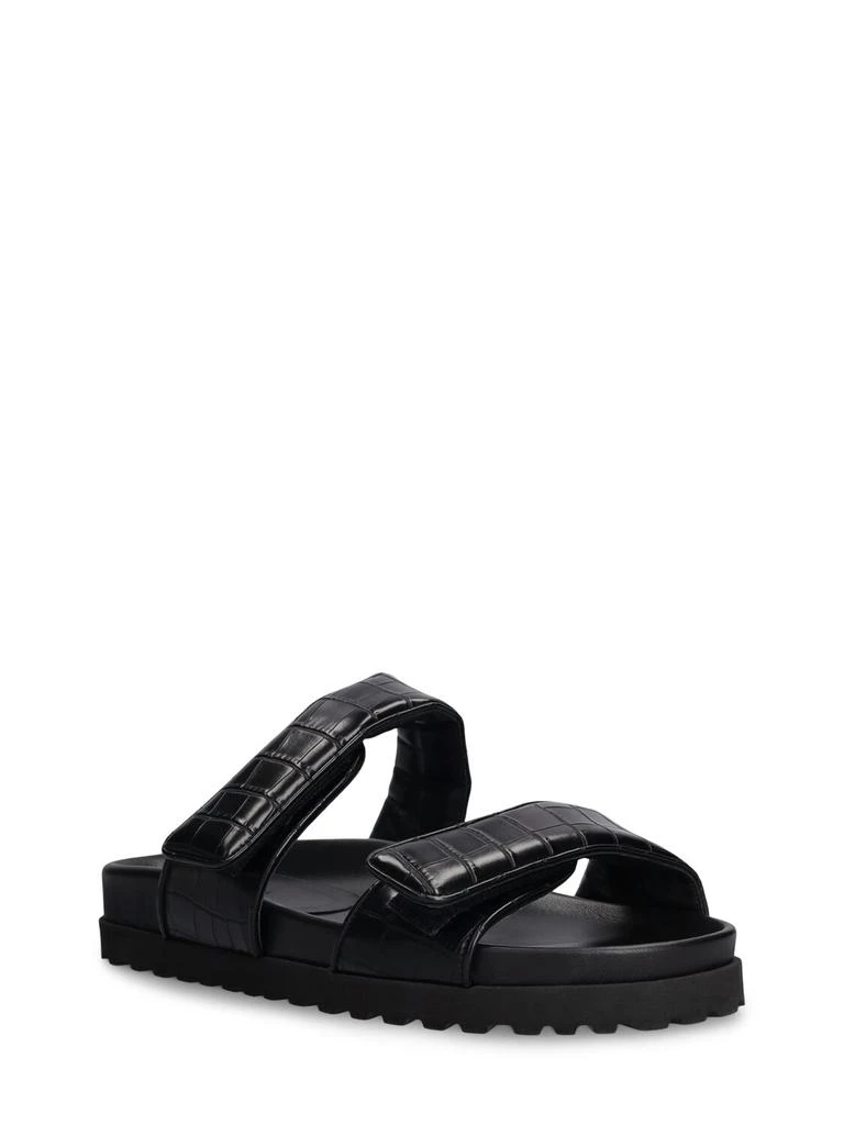 GIA BORGHINI 10mm Leather Sandals 2