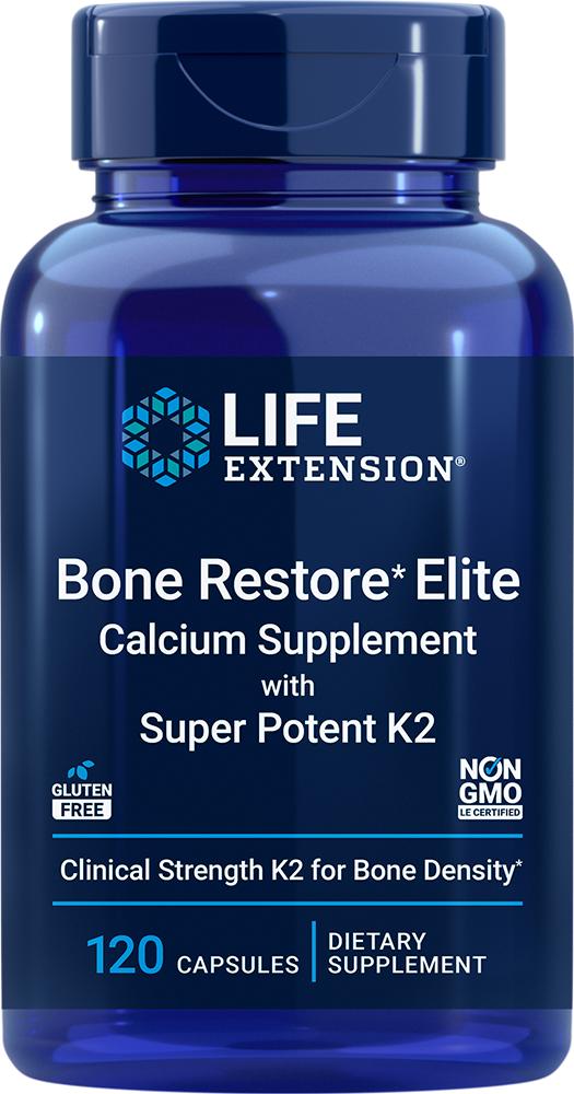 Life Extension Life Extension Bone Restore* Elite Calcium Supplement (120 capsules)