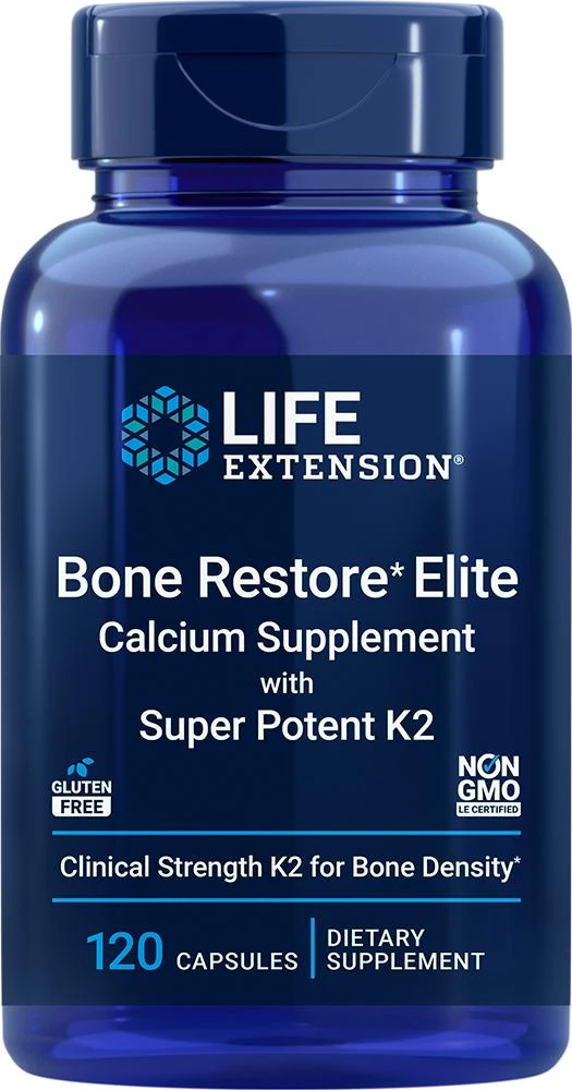 Life Extension Life Extension Bone Restore* Elite Calcium Supplement (120 capsules) 1