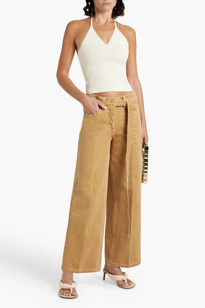 Alexander Wang High-rise wide-leg jeans 2