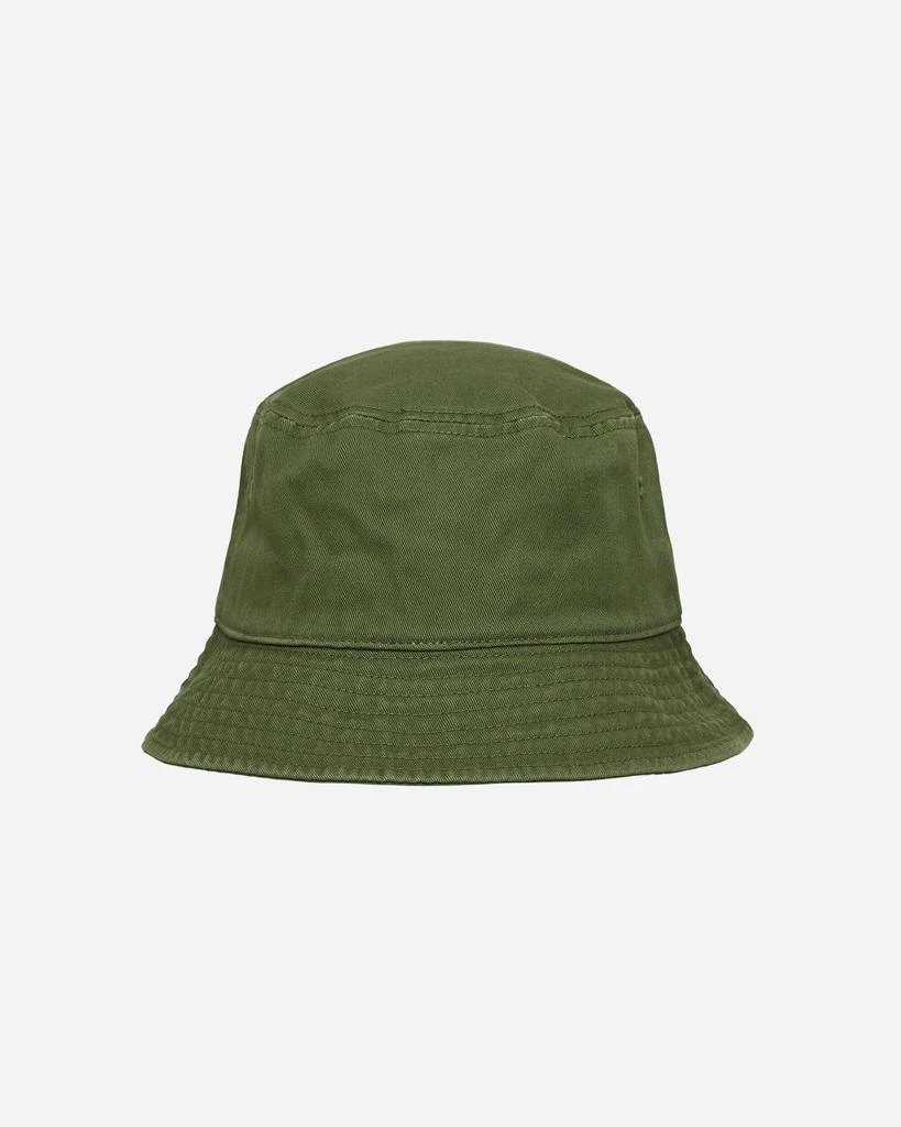 STUSSY Big Stock Bucket Hat Olive 4