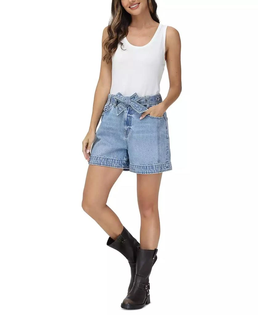 Frye Women's Belted Denim Shorts 5