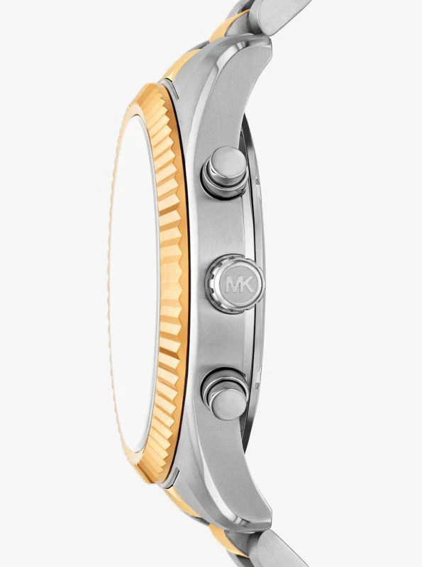 Michael Kors Oversized Lexington Two-Tone Watch 2